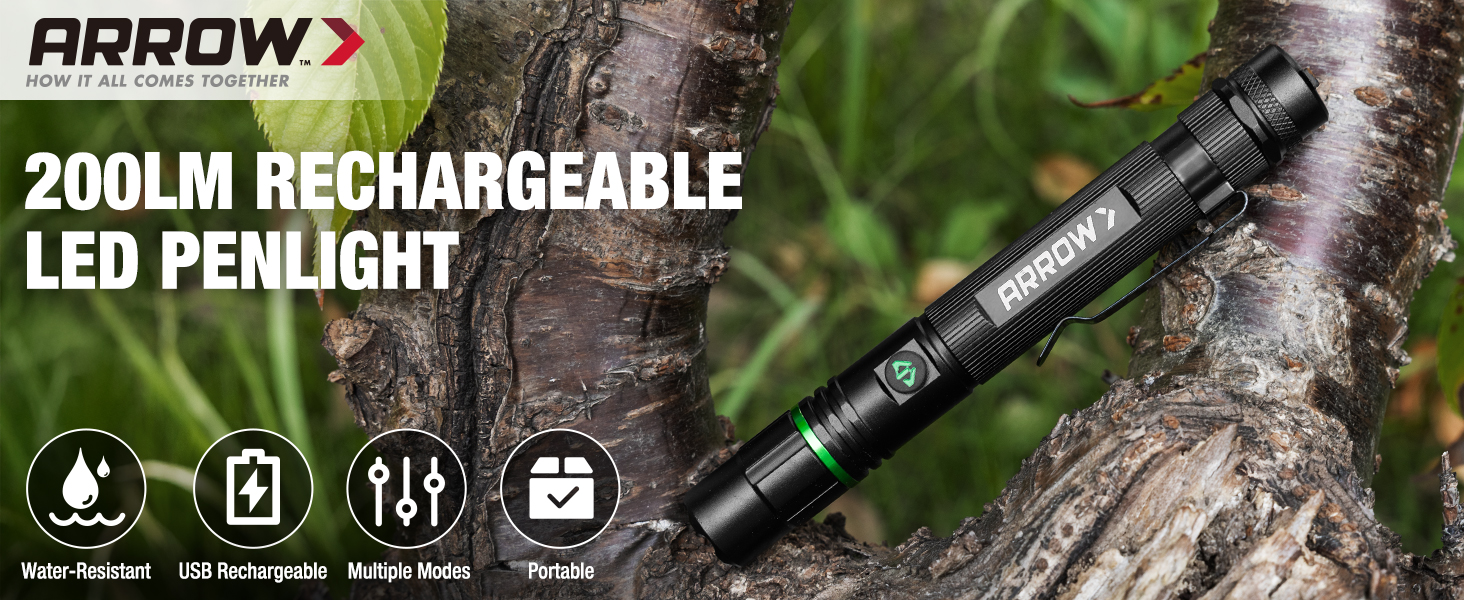 200LM RECHARGEABLE LED PENLIGHT
