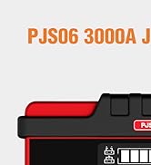 SAFEMATE PJS06 3000A Car Battery Jump Starter, Portable 12v Battery Booster, Jump Box and Charger...