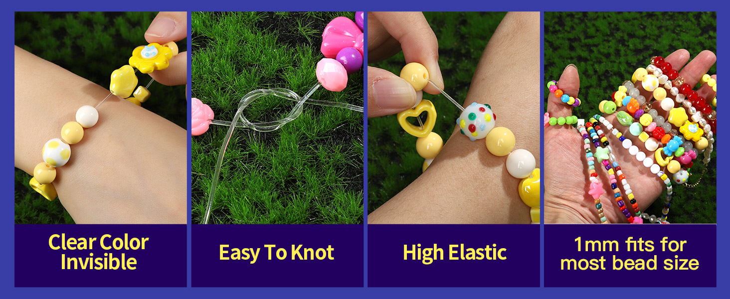 Elastic Bracelet String Cord