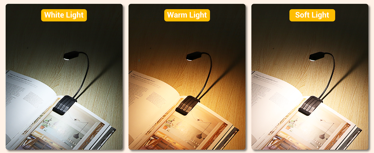 clip on book light