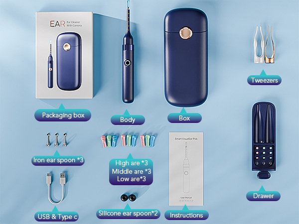 ear wax cleaner with camera