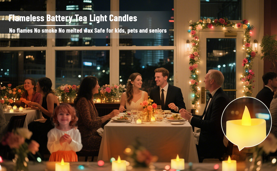 tea lights candles