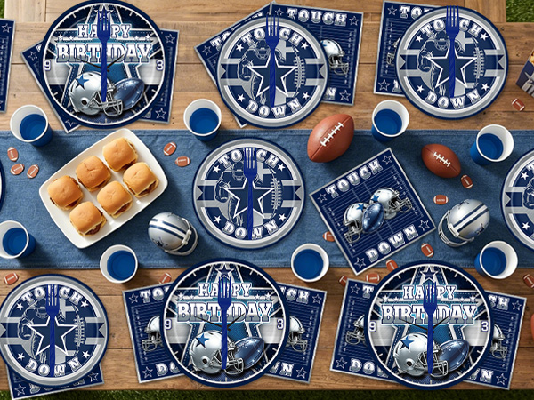 Party Plates and Napkins Set