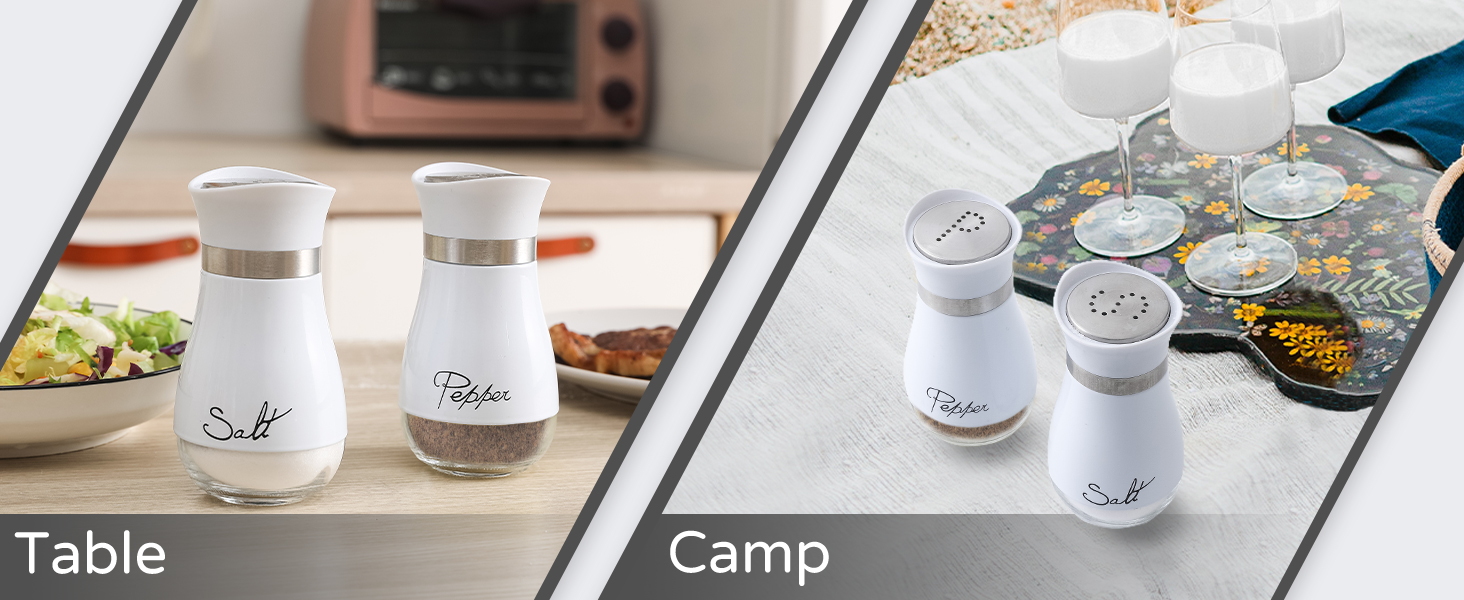 salt and pepper shakers