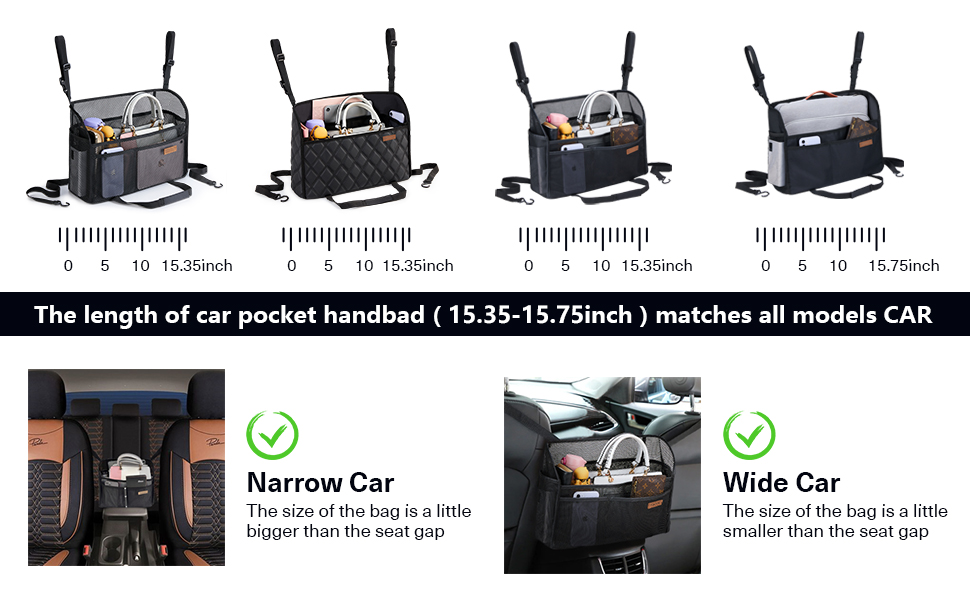 Car Net Pocket Handbag Holder