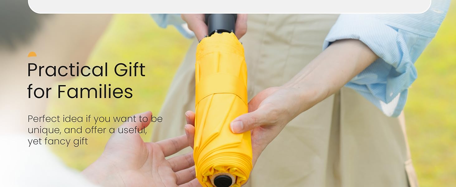 Travel Compact Umbrella Windproof - Portable Automatic Umbrellas for Rain