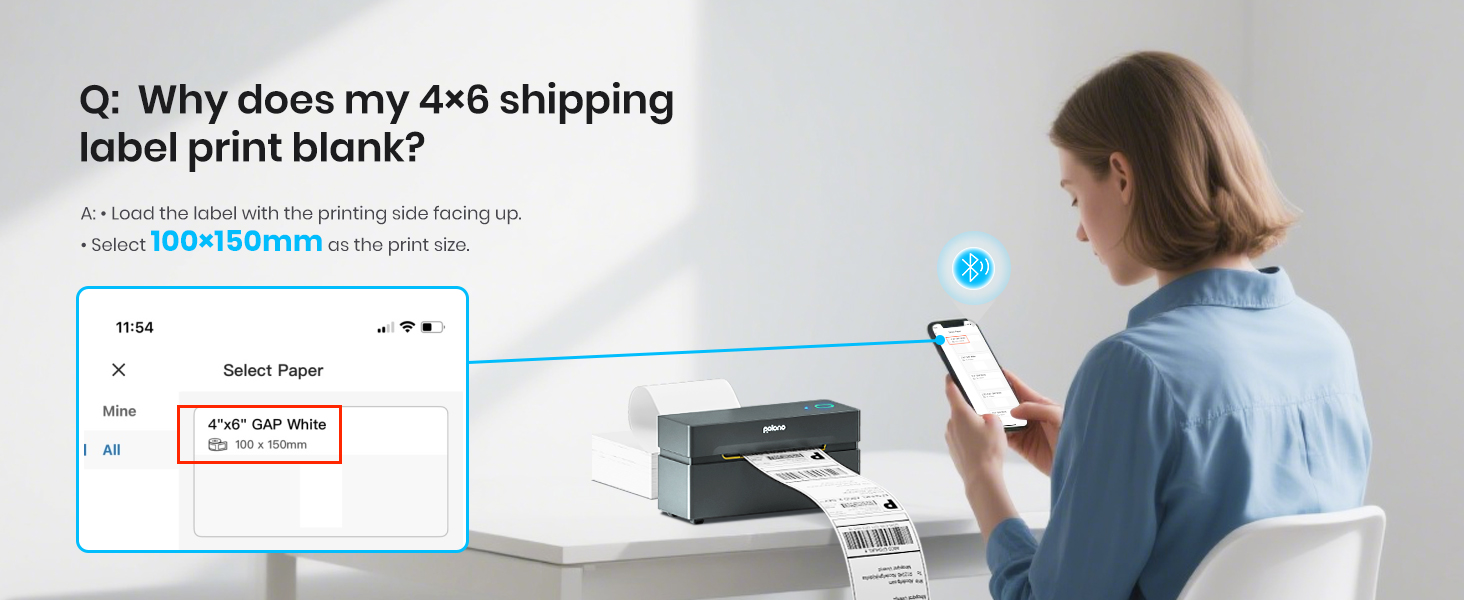 thermal printer shipping label printer thermal label printer4x6 shipping label printer label printer