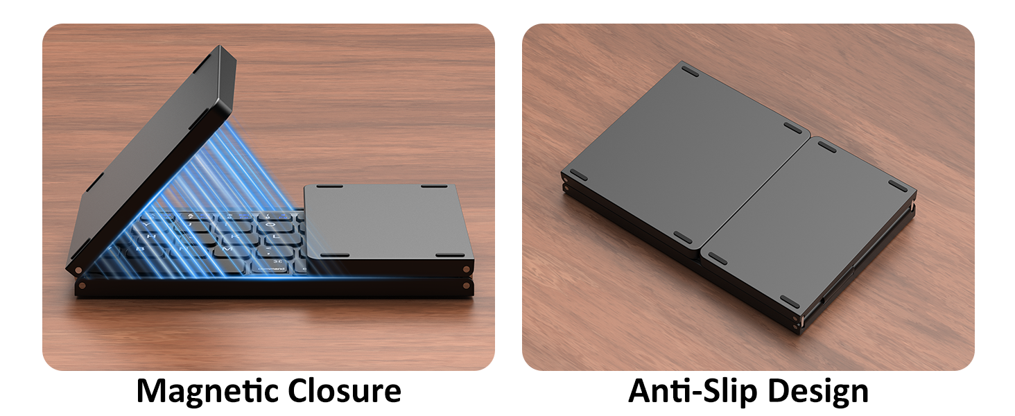 foldable keyboard and mouse