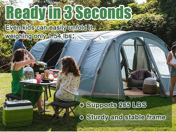 Portable Ultralight Collapsible Stool