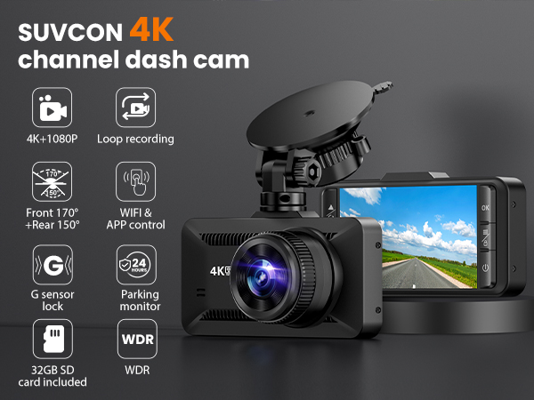 dash cam front and rear