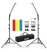 RALENO LED Photography Lighting Kit, LED Light Photography Studio, Continuous Fill Light (45W, 27...