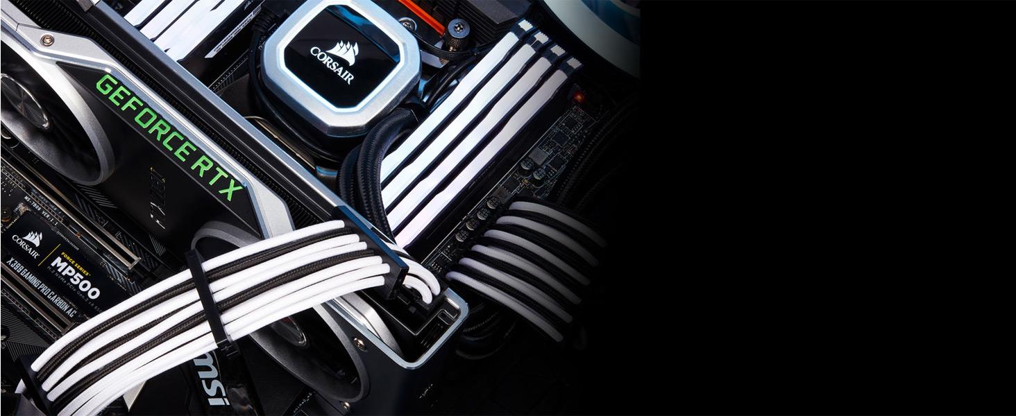 Premium Individually Sleeved PSU Cables Starter Kit Type 4 Gen 4