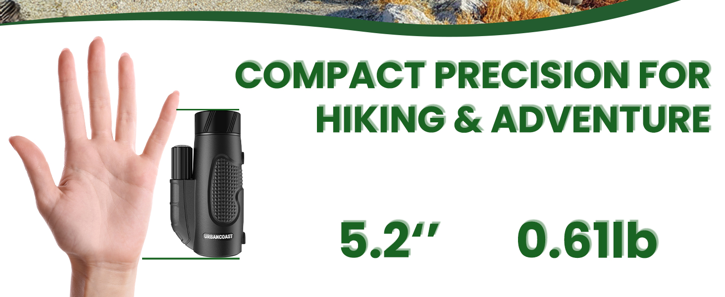 Compact Precision for Hiking &amp; Adventure