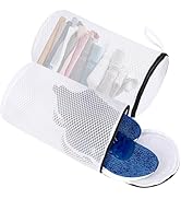 Vivifying Shoe Washing Machine Bag, 2PCS Honeycomb Mesh Shoe Laundry Bag with Zipper for Sneakers...