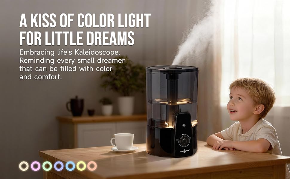 A KISS OF COLOR LIGHT FOR LITTLE DREAMS