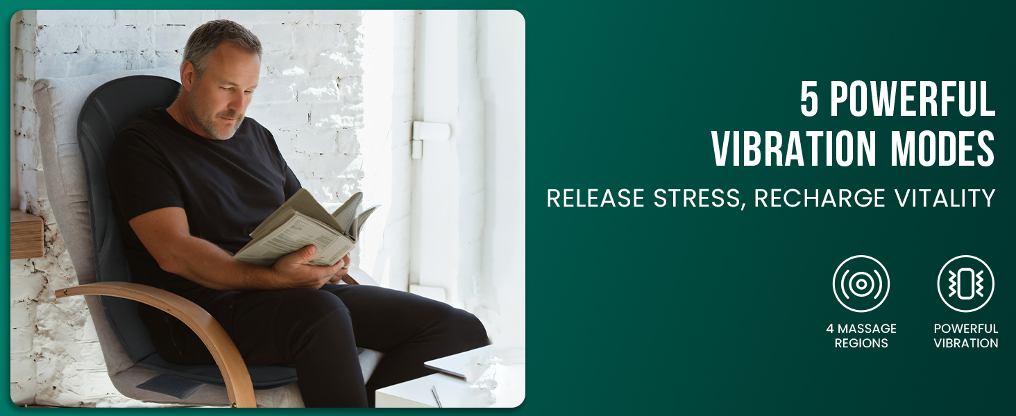 back massager seat pad