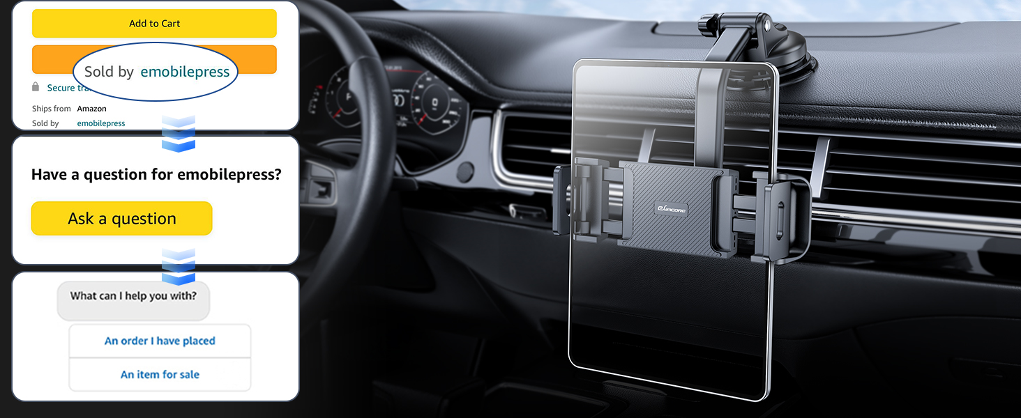 260 tablet holder for car