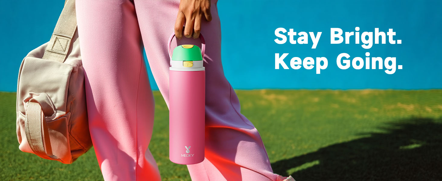 meoky insulated water bottle