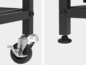 2-Tier Mobile CPU Stand
