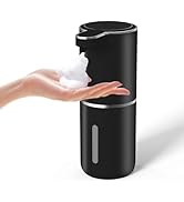 Automatic Soap Dispenser – Touchless Foaming Soap Dispenser 400ml USB Rechargeable Dispenser Elec...