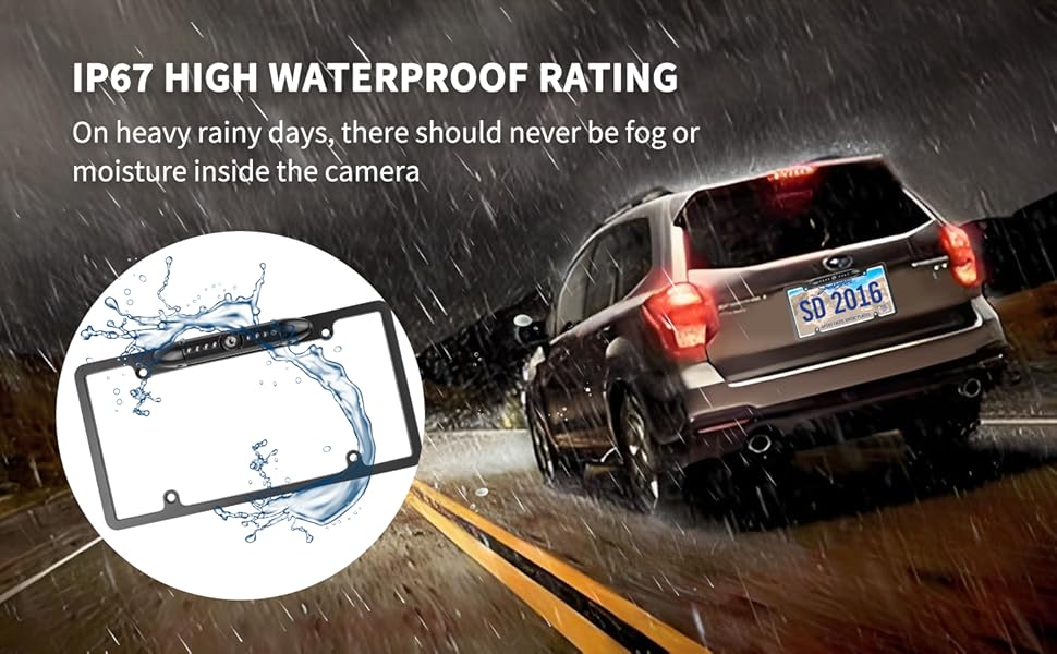 POWERFUL WATERPROOF FUNCTION, NO FEAR OF RAINY DAYS!