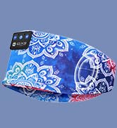 LOVE EYE Sleep Headphones Wireless Headband Headphones Bluetooth 5.4 for Side Sleeper Bluetooth H...