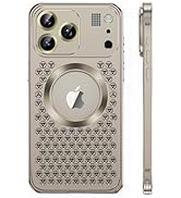 Losin for iPhone 17 Pro Max Magnetic Case Heat Dissipation Cooling Phone Case [Compatible with Ma...