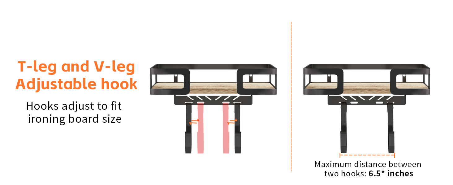 Ironing Board Holder Wall Mount