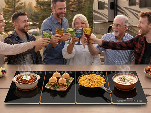food tray warmer for parties