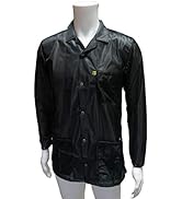 Static Care ESD Jacket, Lapel Collar and Snap Adjustment Sleeve, Black, XS - 5XL