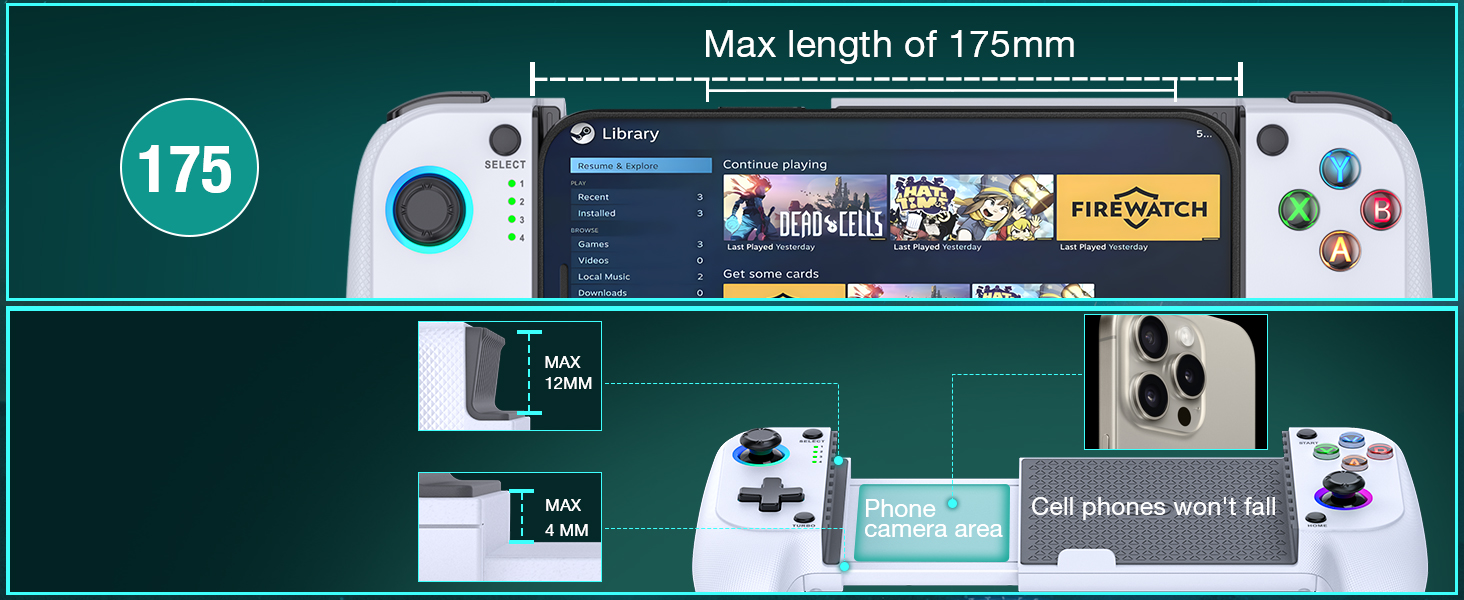 mobile gaming controller