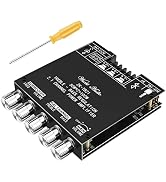 MakerHawk Bluetooth Amplifier Board HiFi Stereo 2.1 TPA3116D2 2X50W+100W 12V-24V Audio Power Ampl...