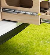 YENUO Heavy Duty Locking Drawer Slides Full Extension runners With Lock 12 14 16 18 20 22 24 26 2...