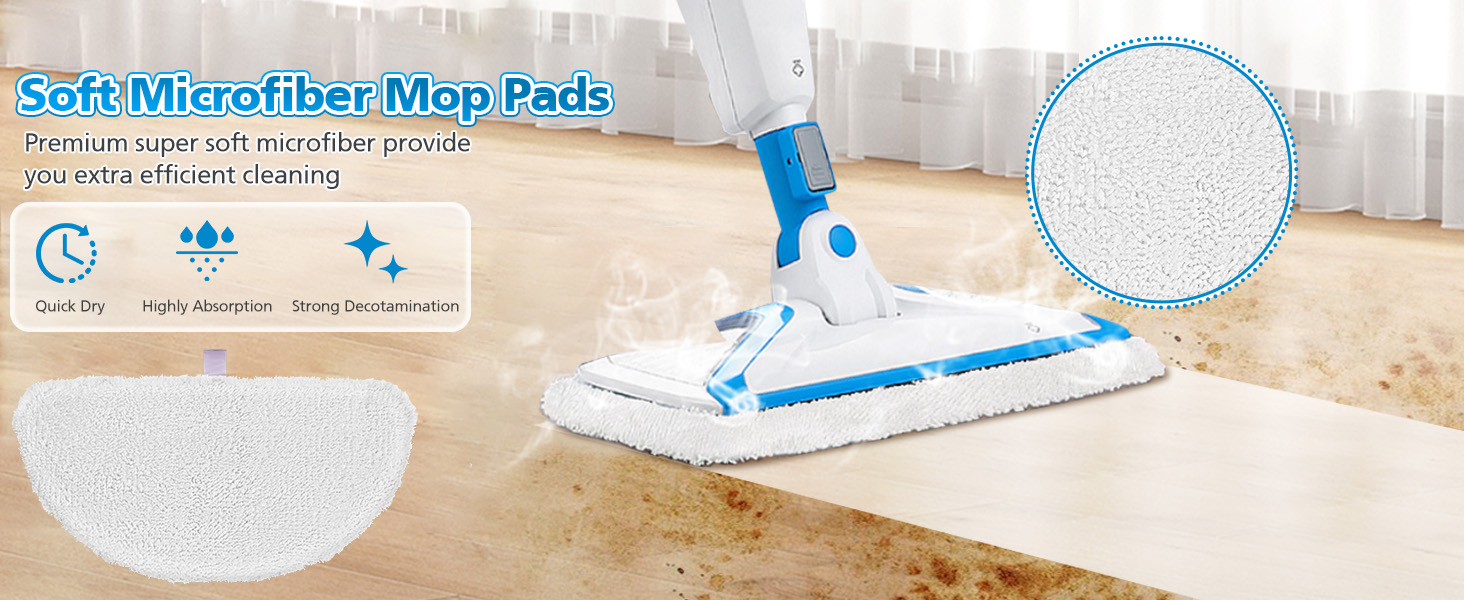 bissell 1940 steam mop pads