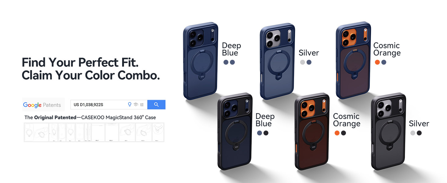 Find Your Perfect Fit. Claim Your Color Combo.