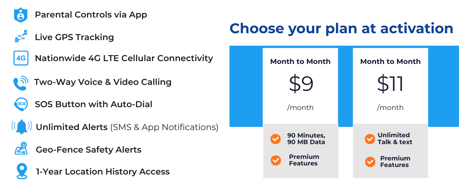 Emoji Kidz Subscription Plan Smartwatch