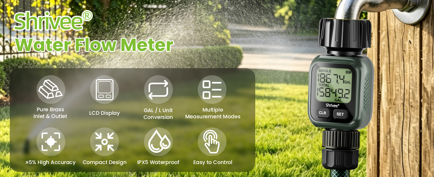 1.Water Flow Meter