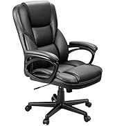 Furmax Office Executive Chair High Back Adjustable Managerial Home Desk Chair, Swivel Computer PU...