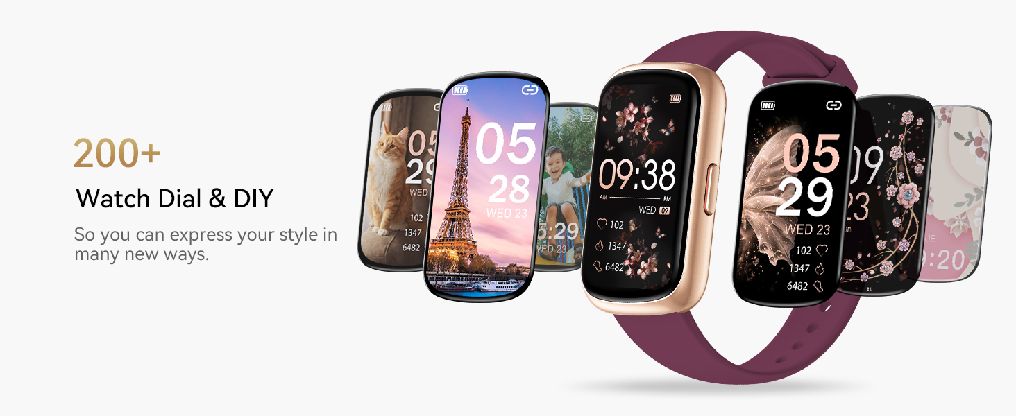 smart watch support change 200+ watch dial and diy the watch dial