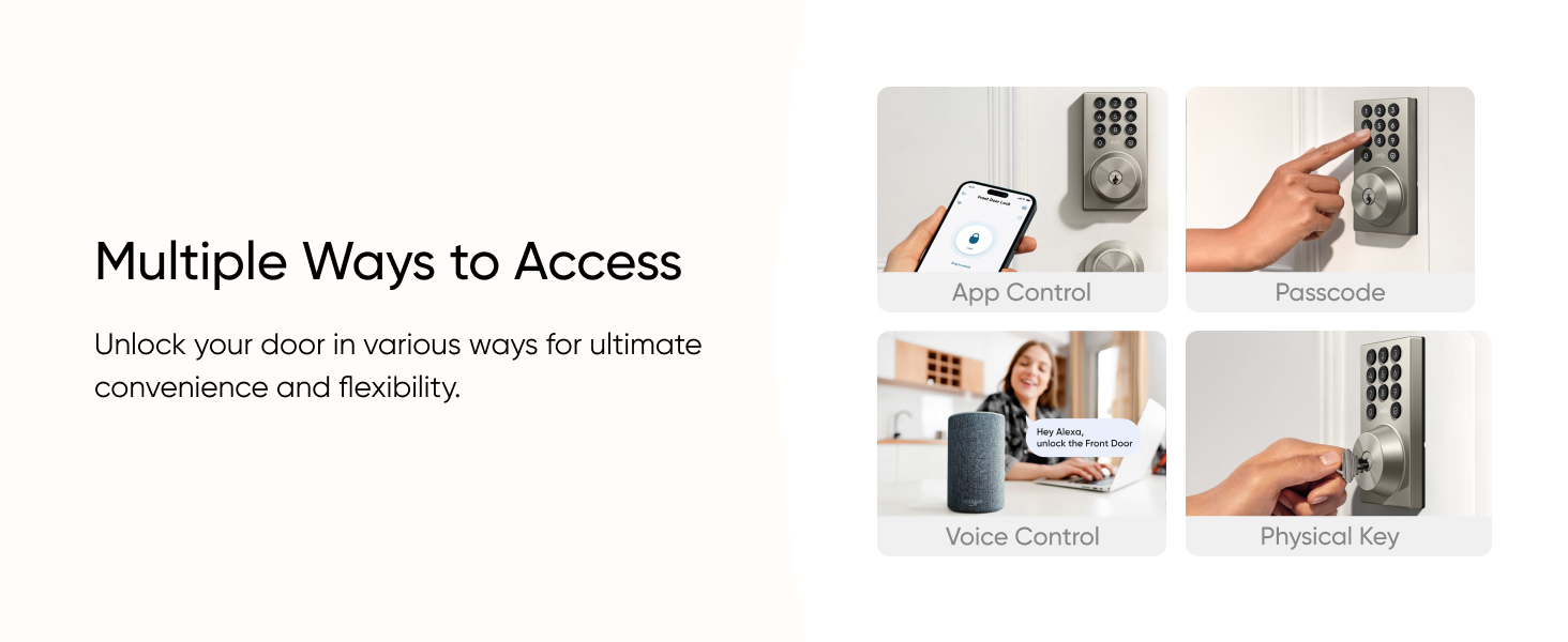 Multiple Ways to Unlock