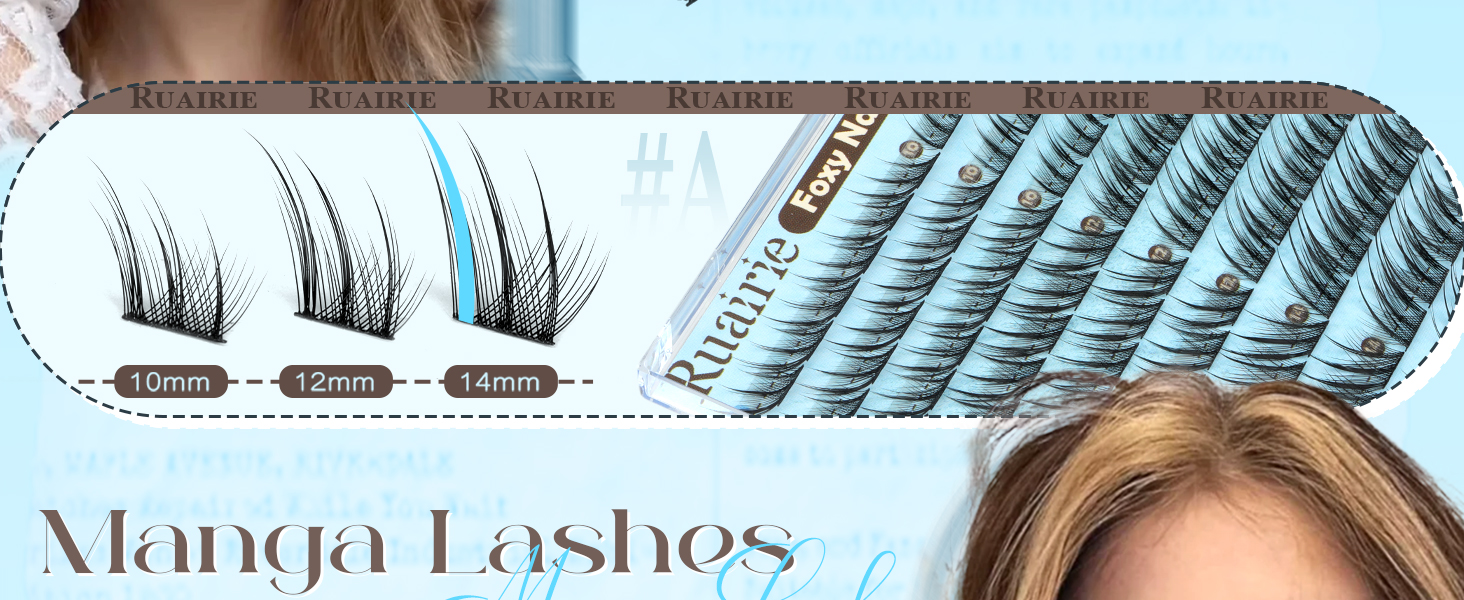 manga lash clusters