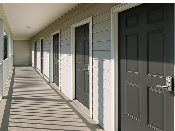 door handle with keypad