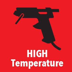Glue Gun Icon - High Temperature