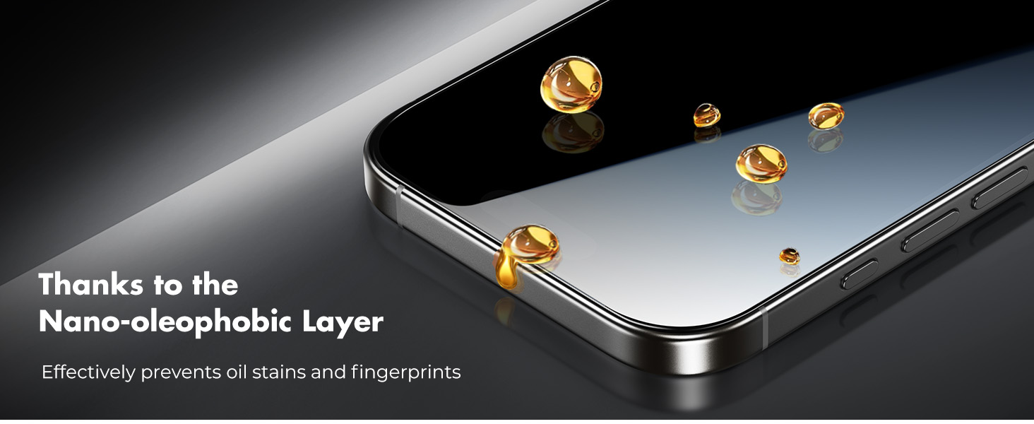 Tempered Glass Screen Protector for iPhone 16 Pro Max