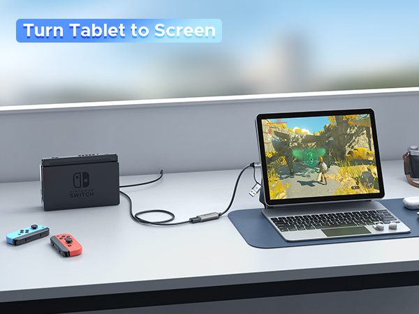 Turn Tablet to Screen