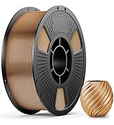 UJOYBIO Metallic PLA Filament 1.75mmm, Metal-Like Shiny 3D Printer Filament, Metallic Silk 3D Fil...