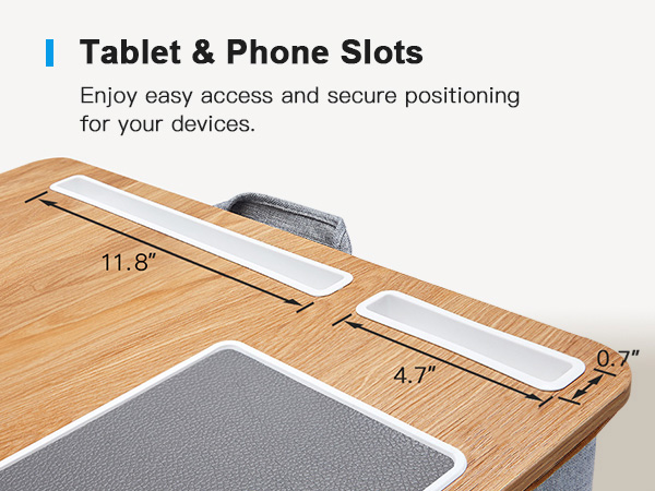 HNLD3 lap desk with cushion lap desk laptop tray for lap laptop lap desk laptop stand for bed