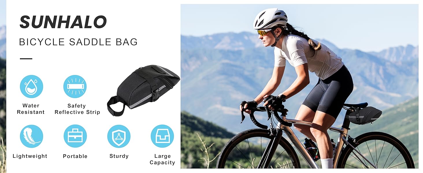 Bicycle Saddle Bag Under Seat Bicycle Bag
