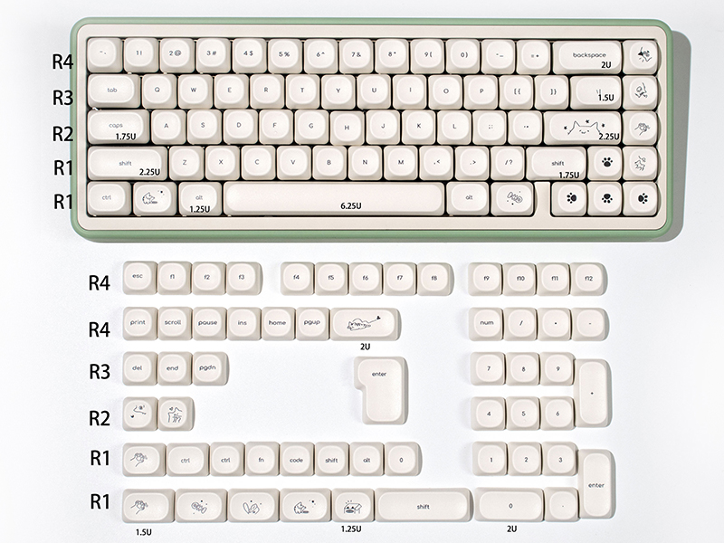Cat Keycaps
