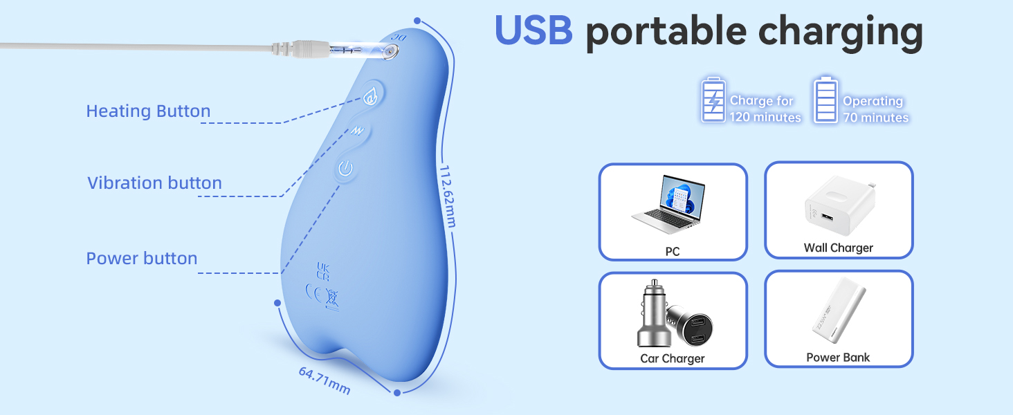 TMJ Relief Massager Neck and back massager mini massager